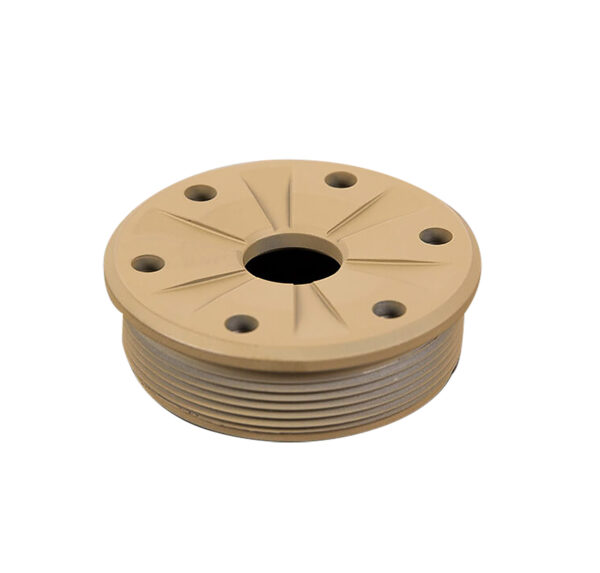 SilencerCo AC1370 Bravo Front Cap 223 Cal Fits Matte FDE — view 1