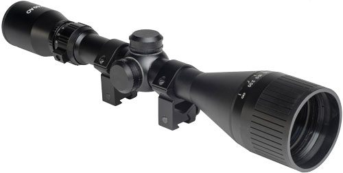 HATSAN OPTIMA 3-12X50 AO - AIRGUN SCOPE W/RINGS & CAPS — view 1