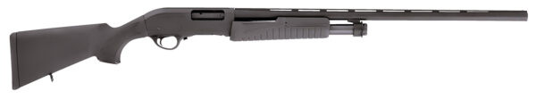 Escort HEFH12280501 Field Hunter  Full Size 12 Gauge Pump 3" 4+1 28" Black Vent Rib Barrel, Black Anodized Aluminum Grooved Receiver, Fixed Black Synthetic Stock, Right Hand — view 1
