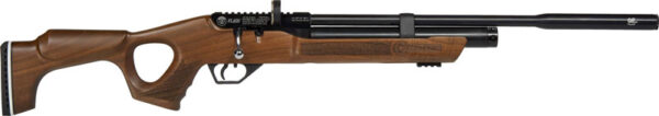 HATSAN FLASH QE .25 PCP 900 - FPS WALNUT/BLUED W/ 2 MAGS — view 1