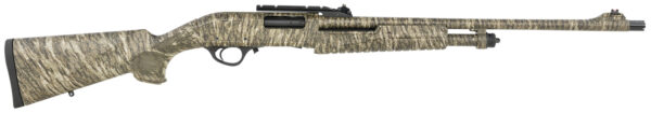 Escort HEFH2022TRBL Field Hunter Turkey Full Size 20 Gauge Pump 3" 4+1 22" Mossy Oak Bottomland Steel Barrel, Grooved Aluminum Receiver, Fixed Mossy Oak Bottomland Synthetic Stock, Right Hand — view 1