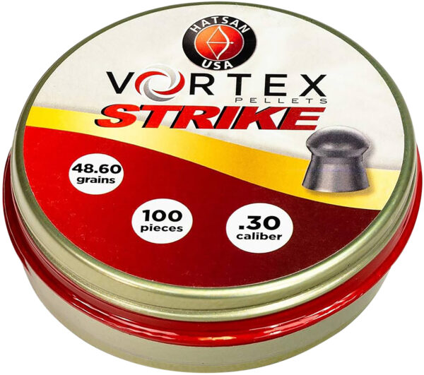 Hatsan USA HA90643 Vortex Strike Pellets 30Cal Lead Domed 100 Pellets — view 1