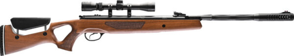 HATSAN MODEL 65 COMBO .22 W/ - 3-9X32 SCOPE WOOD/BLUED — view 1