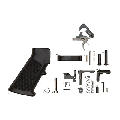 AR-15 LOWER PARTS KIT WITH GRIP W/ ACT TRIGGER — view 1