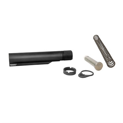 AR15 PREMIUM MILSPEC BUFFER TUBE ASSEMBLY W/SUPER 42, H1 BLK — view 1