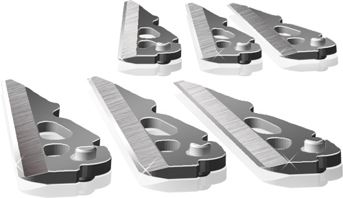 G5 REPLACEMENT BLADES MEGA - MEAT 100/125GR (9 BLADES) — view 1