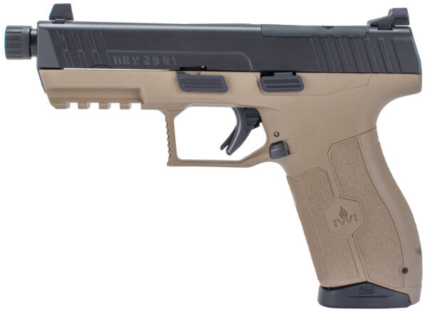 IWI US M9ORP10TFD MASADA  9mm Luger 4.60" TB 10+1 Flat Dark Earth Flat Dark Earth Interchangeable Backstrap Grip — view 1