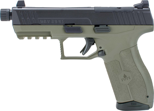 IWI MASADA 9MM 4.6" THREADED - BBL 3-DOT ORP 2-17RD MAG ODGRN — view 1