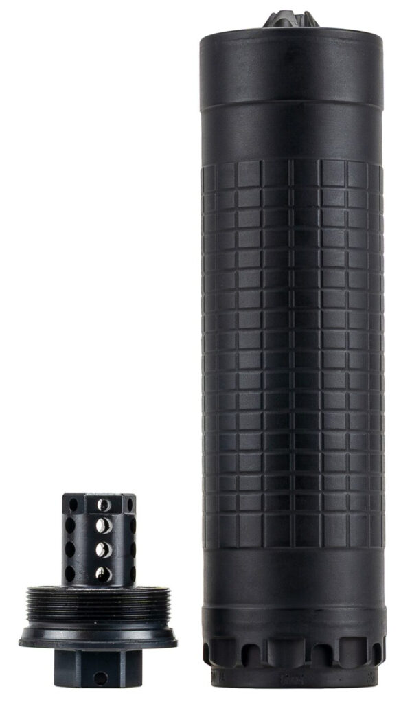 IWI SUPPRESSOR 6MM DT 1/2-28 HUB-T BLK — view 1