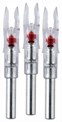 NOCKTURNAL LIGHTED NOCK - GT-SERIES RED 3/PACK — view 1