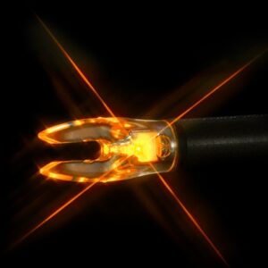 NOCKTURNAL LIGHTED NOCK - UNIVERSAL FIT ORANGE 3/PACK