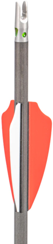 AXE CROSSBOW MICRO BOLT .166" - W/RED LIGHTED NOCK 18" 3PK — view 1