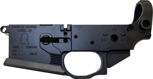 FRANKLIN ARMORY LIBERTAS - STRIPPED BILLET LOWER BLACK — view 1