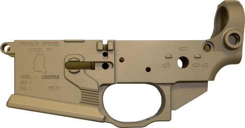 FRANKLIN ARMORY LIBERTAS - STRIPPED BILLET LOWER DESERT — view 1