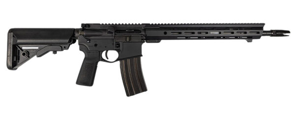 Franklin Armory 0010066BLK Binary OPS-16 5.56 NATO 30+1 16" Black LTW Contour Barrel, Black Aluminum Receiver w/Picatinny Rail, M-LOK Handguard, B5 SOPMOD Black Polymer Stock, B5 P Type 23 Grip — view 1