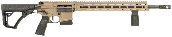 Daniel Defense 0212811090055 DDM4 V7 Pro *CA Compliant 5.56x45mm NATO 18" 10+1, FDE Rec, Black OEM Overmolded Stock & Grip, Geissele Trigger — view 1