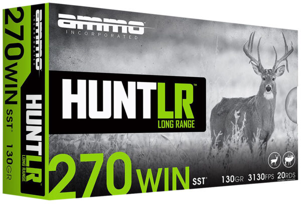Ammo Inc 270W130SSTA20D Hunt Long Range 270Win 130gr Super Shock Tip 20 Per Box/10 Case — view 1