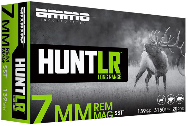 Ammo Inc 7MM139SSTA20 Hunt Long Range 7mm 139gr Super Shock Tip 20 Per Box/10 Case — view 1