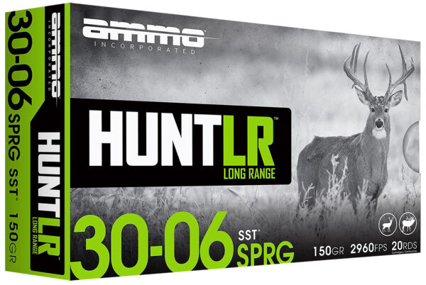 Ammo Inc 3006150SSTA20 Hunt Long Range 30-06Springfield 150gr Super Shock Tip 20 Per Box/10 Case — view 1