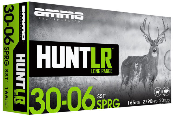 Ammo Inc 3006165SSTA20 Hunt Long Range 30-06Springfield 165gr Super Shock Tip 20 Per Box/10 Case — view 1