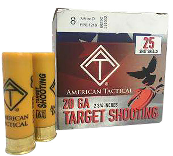 ATI  Target Load  20Gauge 2.75" 7/8oz 8Shot 25 Per Box/10 Case — view 1