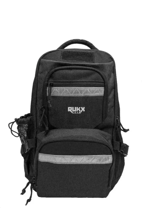 RUKX GEAR SURVIVOR BACKPACK BLACK (6/CASE) — view 1