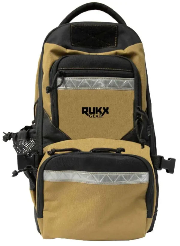 RUKX GEAR SURVIVOR BACKPACK TAN (6/CASE) — view 1