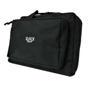 RUKX GEAR DOUBLE PISTOL CASE BLACK (12/CASE) — view 2