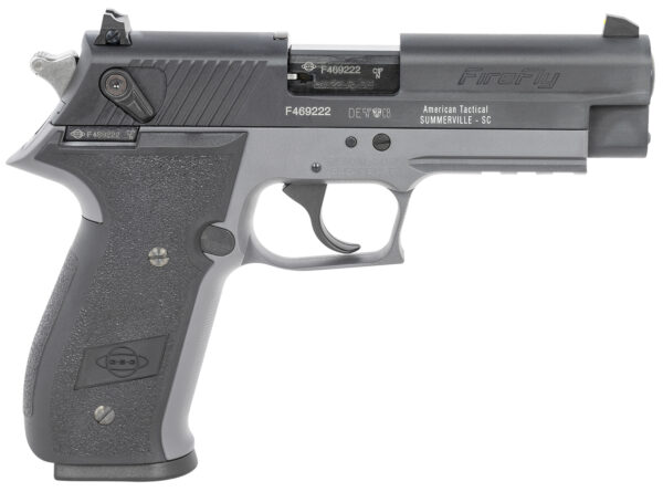 GSG GERG2210FFS FireFly  22 LR 10+1 4" Black Serrated Slide, Smoke Zinc Alloy w/Accessory Rail Frame, Black Polymer Grip — view 1