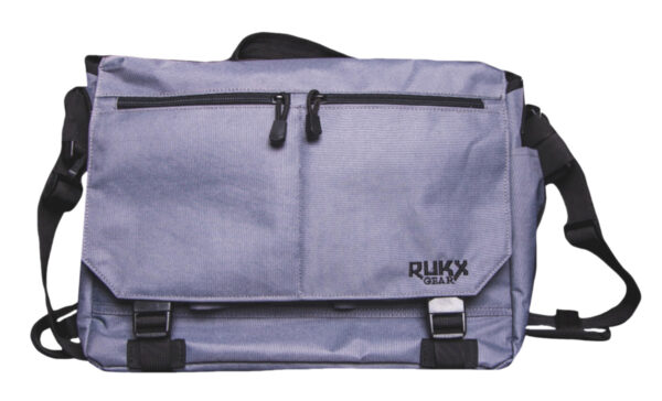 Rukx Gear ATICTBBS Discrete Carry Business Bag Smoke Gray Shoulder — view 1