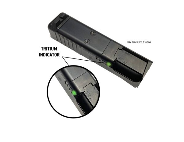 ATI TRITIUM LOADED CHAMBER  INDICATOR EXTRACTOR FOR 9MM GLOCK GEN 3-5 MODELS 17192634 & 45 ONLY — view 1