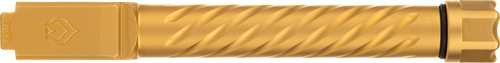 BALLISTIC ADVANTAGE FOR GLOCK - 17 G5 1/2X28" THRD. GOLD BBL — view 1