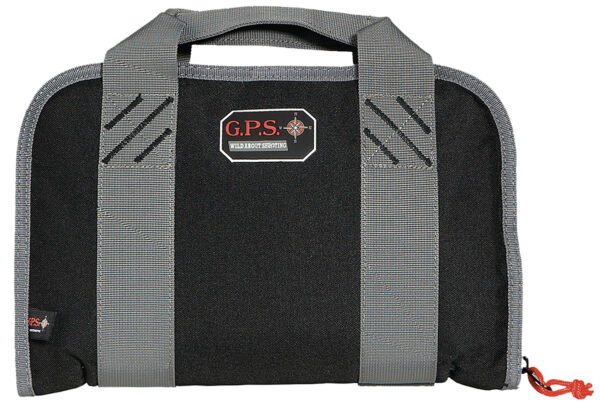 GPS Bags 1107PCCB Double Compact Black Holds 1-2 Handguns — view 1