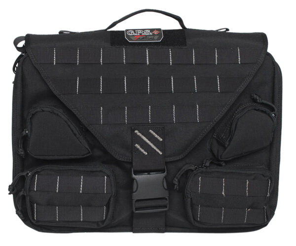 GPS Bags T1350BCB Tactical Brief Case Black 1000D Polyester 1 Handgun — view 1