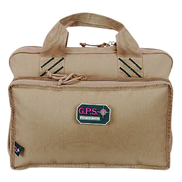GPS Bags 1310PCT Quad  Tan Holds 4 Handguns — view 1