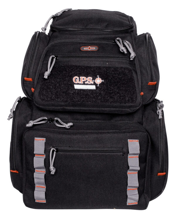 GPS Bags 1712BPB Pistolero  Black/Gray Holds 5 Handguns — view 1