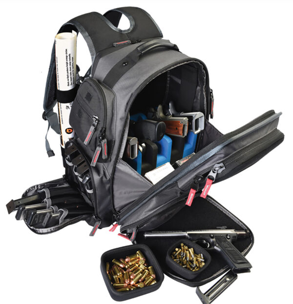 GPS Bags 1812BPG Executive  Gray Holds 5 Handguns — view 1