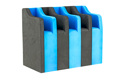 GPS 5 PISTOL CRADLE HOLDER BLK/BLUE — view 1