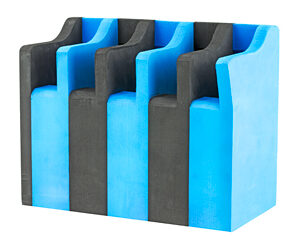 GPS 5 PISTOL CRADLE HOLDER BLK/BLUE — view 2