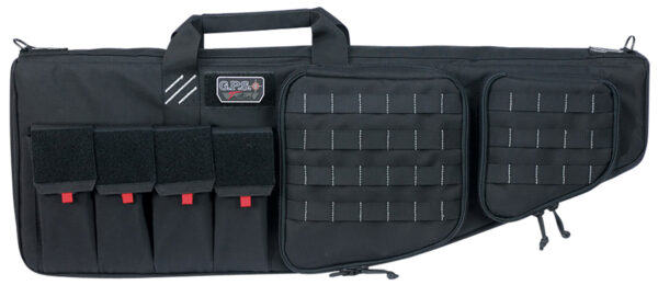 GPS Bags T32ARB Tactical AR Case 32" Black 1000D Nylon with Mag & Storage Pockets, Lockable Zippers, External Handgun Pocket & DuPont Teflon Coating — view 1