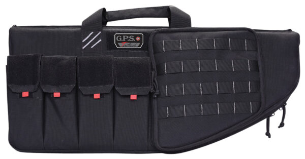 GPS Bags T30ARB Tactical AR Case 30" Black 1000D Nylon with Mag & Storage Pockets, Lockable Zippers, External Handgun Pocket & DuPont Teflon Coating — view 1