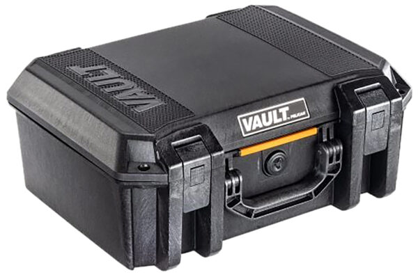 Pelican 2504430001 Vault 5-Pistol Case Black Polyethylene — view 1