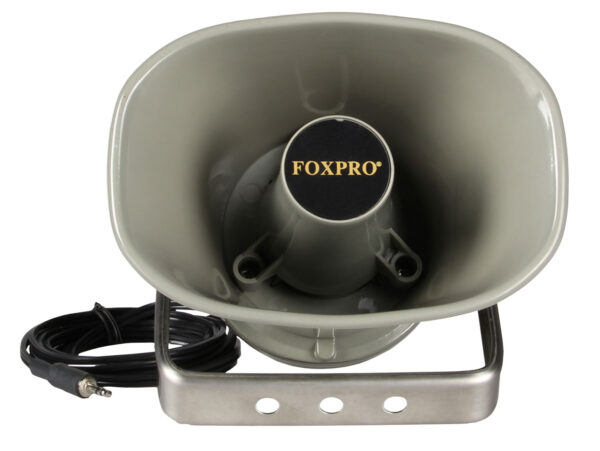 Foxpro SP60 External Speaker  8ft Speaker Cable, Mounting Bracket, 3.5mm Plug — view 1