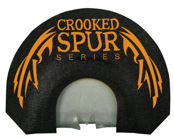 Foxpro CSMOUTHBL Crooked Spur V-Cut Diaphragm Call Attracts Turkeys, 3.5 Prophylactic Reeds, — view 1