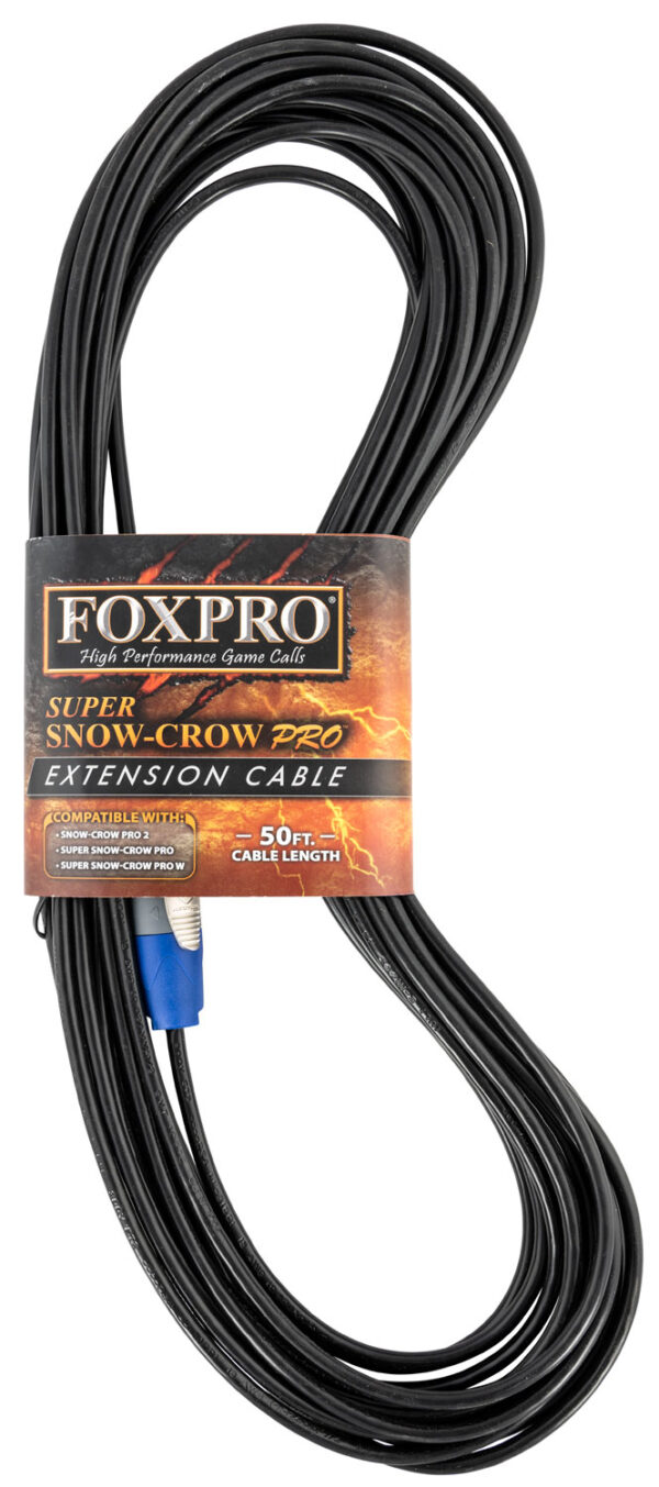 Foxpro CBL50FTSCP2SSCP Speaker Extension Cable  50' Black for FoxPro Super Snow Crow Pro & Snow Crow Pro 2 — view 1