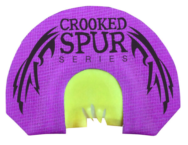 Foxpro CSMOUTHVFANG Crooked Spur V-Fang Diaphragm Call Triple Reed Turkey Sounds Attracts Turkeys Purple — view 1