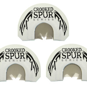 Foxpro CSGSCOMBO Crooked Spur Ghost Spur Combo Diaphragm Call, Attracts Turkey,  Triple Prophylactic Reeds
