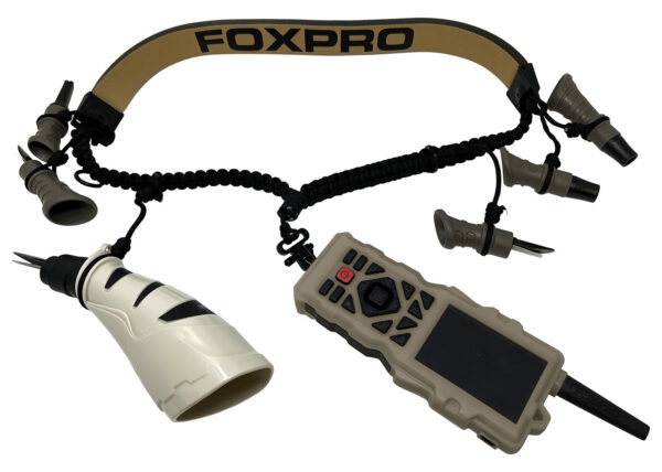 Foxpro FXD8 LAN XD8 Lanyard  Black/Tan Paracord — view 1
