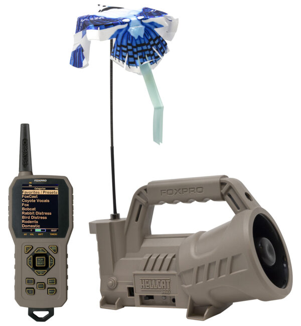 Foxpro HELLCATPRO Hellcat Pro  Digital Call Attracts Predators Features TX1000 Transmitter Tan ABS Polymer — view 1