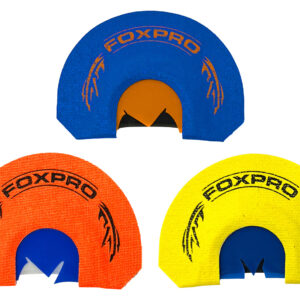 Foxpro CSSPURTKRCOMBO Spurtaker Combo Diaphragm Call Attracts Turkey Blue/Orange/Yellow 3 Pack